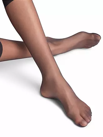 FALKE | Kniestrümpfe PURE MATT 20 Den brenda | schwarz